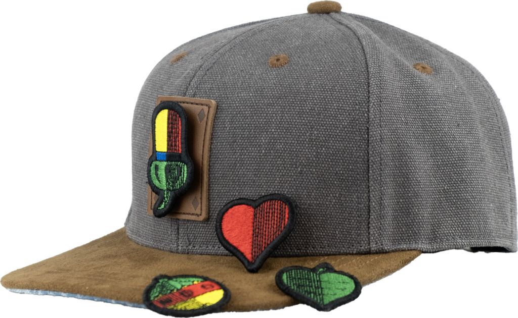 Bavarian Caps Uni Snapback , Schafkopf Transformer - Grau