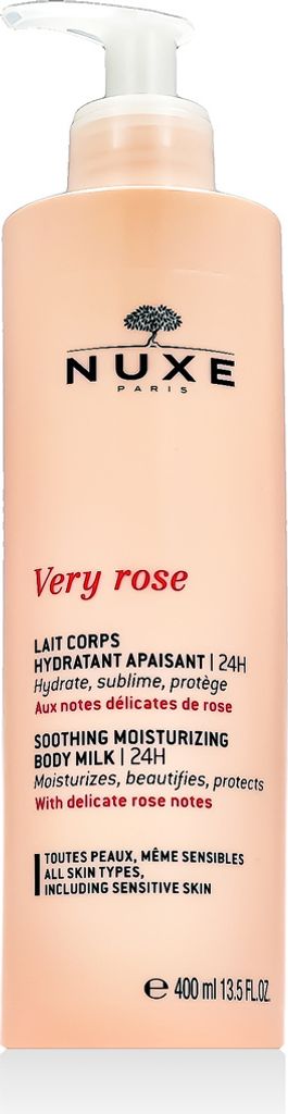 Nuxe - Very Rose Kalmerende en hydraterende bodylotion - Productafbeelding 