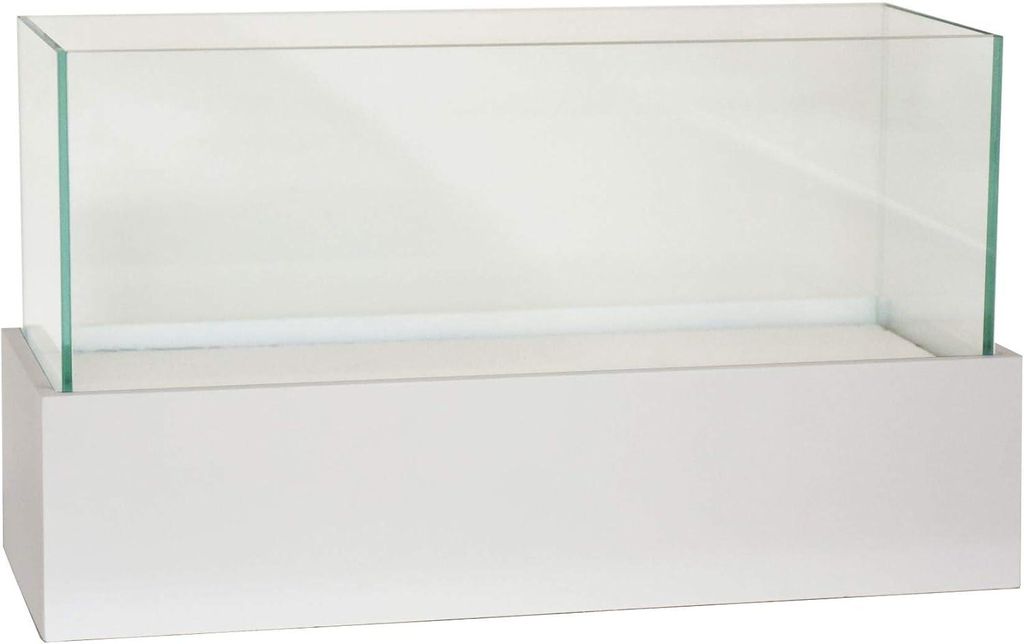 VIVANNO Windlicht Fiberglas CANDELITO Rechteckig, Weiß matt Produktbild 