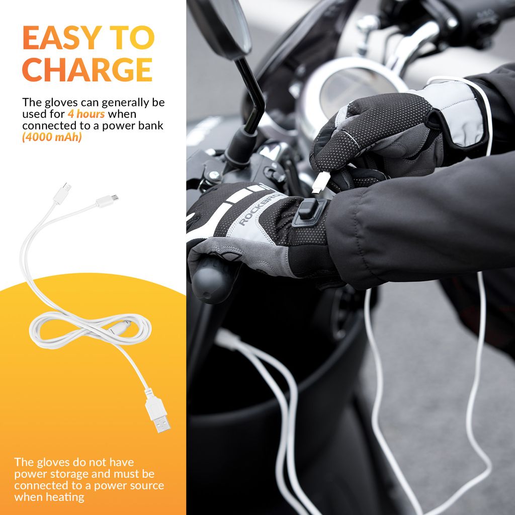 BERTSCHAT Beheizte Handschuhe PRO - Wiederaufladbar Bis 8 Stunden