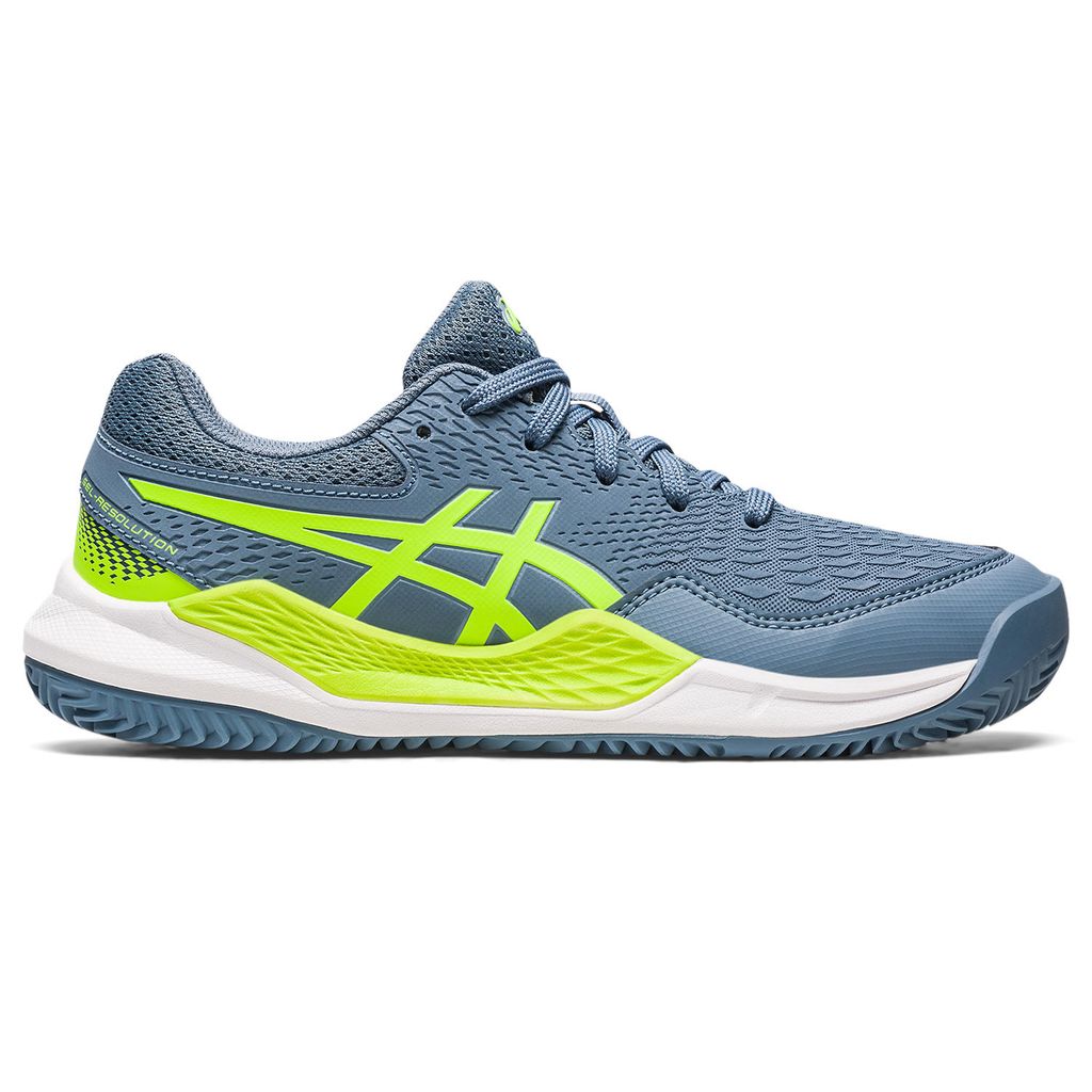 Asics Tennisschuh Gel Resolution 9 GS Clay Kinder Grau
