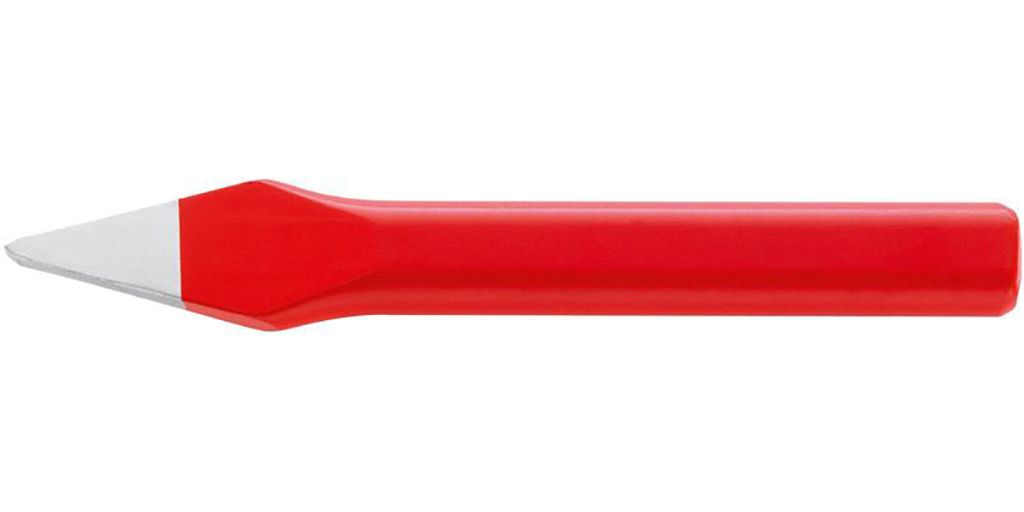 FORMAT Kreuzmeißel DIN6451 250mm, Länge:200 mm, Schneidenbreite:8 mm, Bezeichnung:Kreuzmeissel, Materialstärke:20 x 12 mm