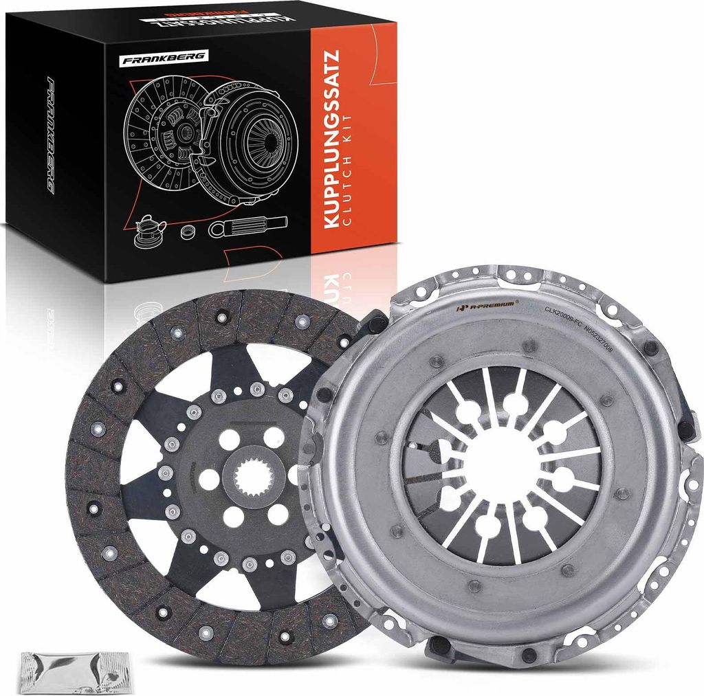 Frankberg 1x Kupplungssatz für Renault Grand Scénic II JM0/1 Megane II BM0/1 CM0/1 Megane II Coupé-Cabriolet EM0/1