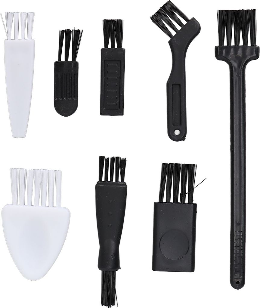 8-teiliges Reinigungsbürsten-Set für Elektrorasierer, Rasierer-Reinigungsbürsten-Set für Haushaltsgeräte, Computer-Zubehör