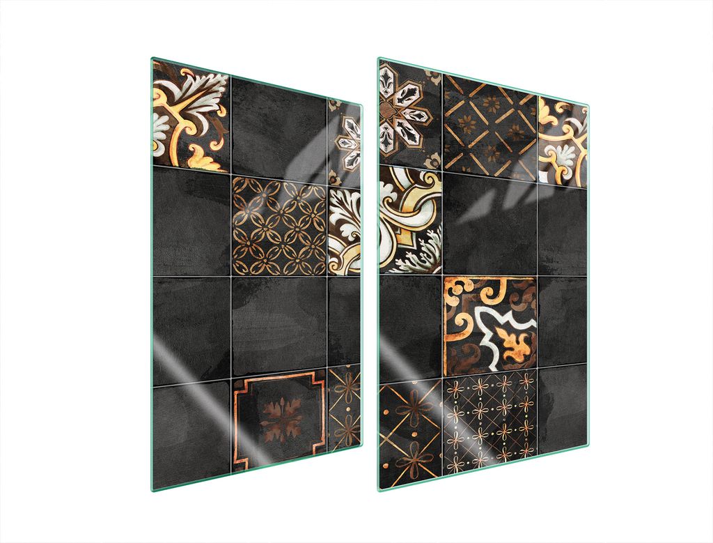 Glasschutzplatte Für Küche 2X35X52 Mosaik