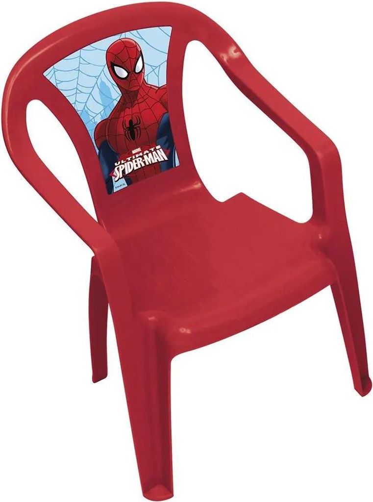 hochstuhl Spider-Man 36,5 x 51 cm Polypropylen rot Produktbild 
