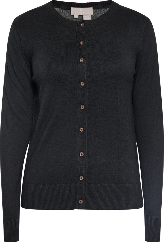 RISA damen strickjacke - schwarz, L