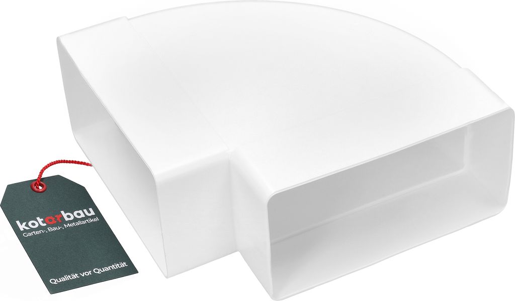 KOTARBAU® ohybový kus 110x55 mm Horizontálny 90° ohyb Obrázok produktu 