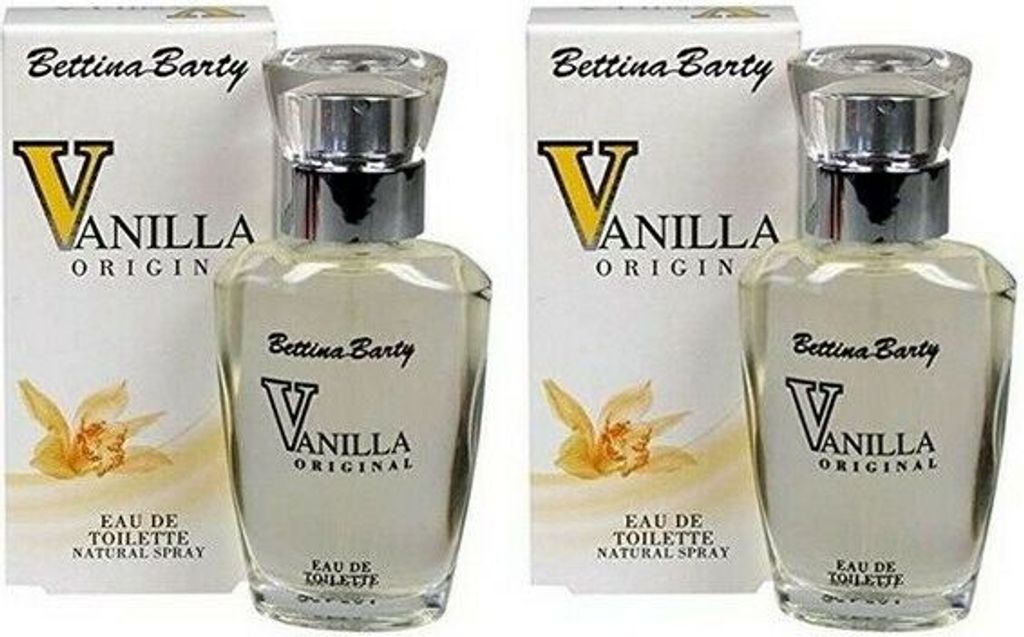 Bettina Barty Vanilla Original Eau de Toilette Natural Spray 2 x 30 ml