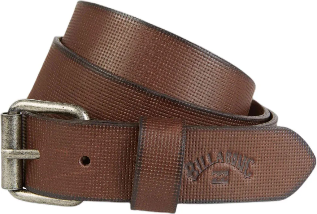 Billabong Belt MABL1BDL-BLK Ceinture en Cuir Marron Taille M Homme