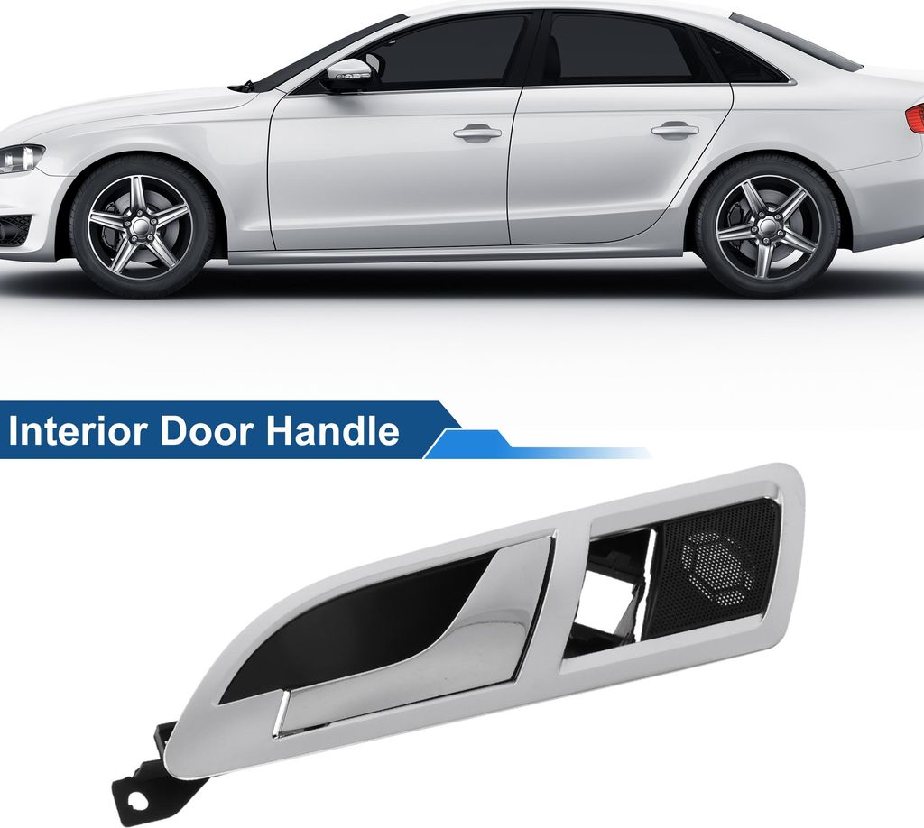 Innentürgriff Hinten Links Beifahrerseite Für VW Für Skoda 2001-2008 Innentürgriff Chrom 1 Stück