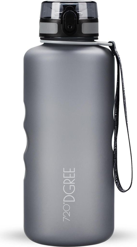 uberBottle softTouch Trinkflasche mit Sieb 2000ml / Stone Produktbild 