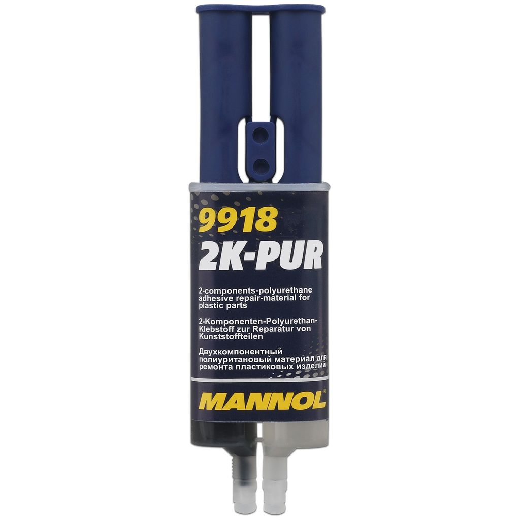 Mannol 9918 2K-Pur Zweikomponentenkleber Für Kunststoffe Produktbild 