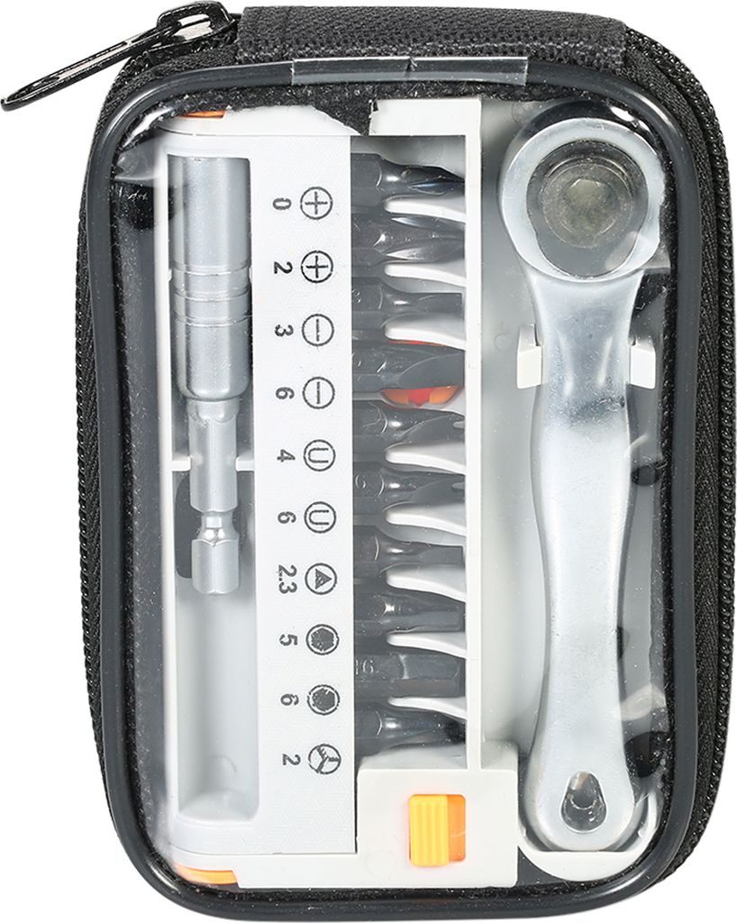 PENGGONG 12pcs Mini Ratschenschlüssel Close Quarter Ratschenschraubendreher Bits Set mit 1/4" Antrieb