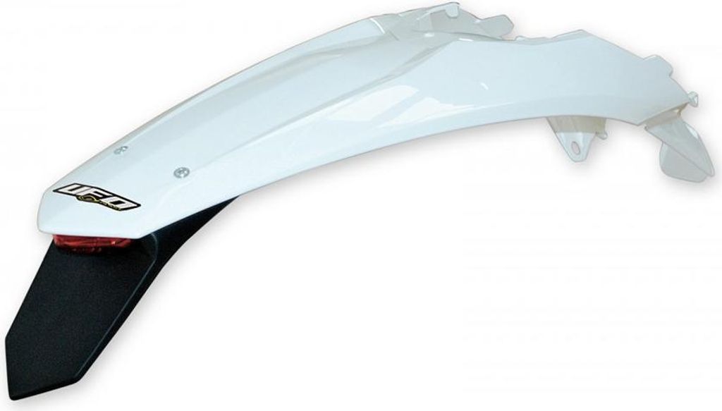 Kotflügelverkleidung UFO PLAST Abdeckung Schutzblech hinten für KTM EXC Sixdays EXC-F 125 - 450 ccm Bj. 2012 - 2016, Farbe:weiß OEM