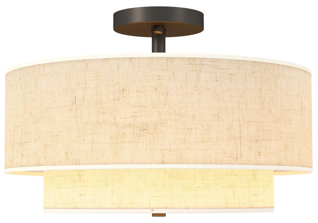 HOMCOM Deckenleuchte, Deckenlampe Hängend mit 3 x E14 Produktbild 