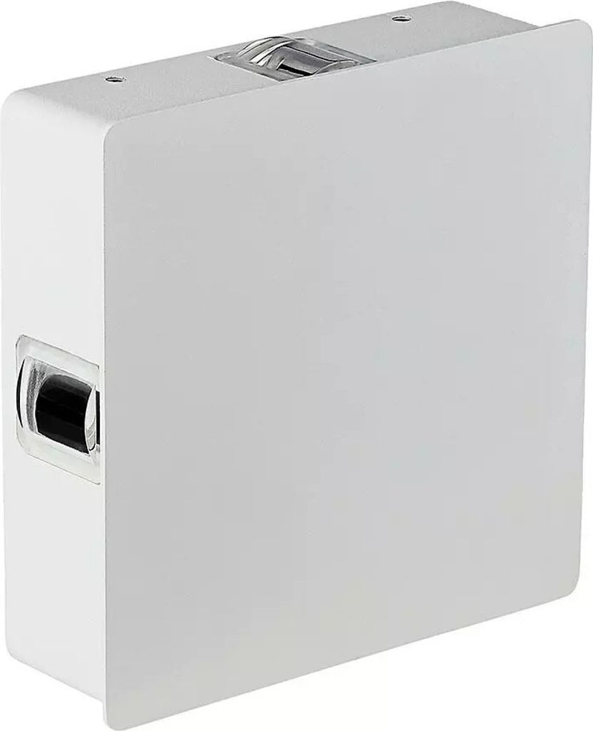 LED-Wandleuchten - Quadratisch - IP65 - Weißes Gehäuse - 4 Watt - 428 Lumen - 3000K