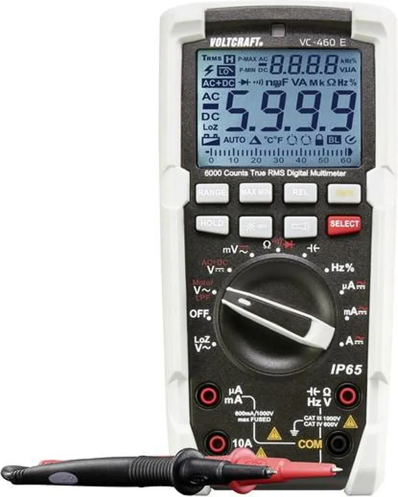 Multimètre numérique VC-460 E IP65 : finissez-en avec les pannes