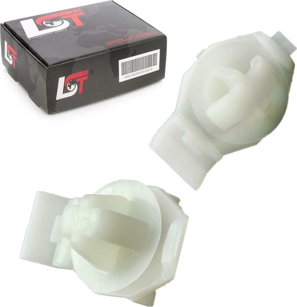 2x Ramleisten Zierleisten Kotflügel hinten Befestigung Clips FÜR MERCEDES W124