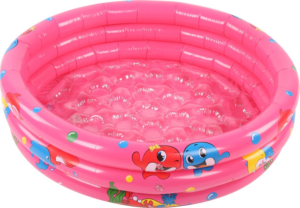 Indoor Outdoor Baby Schwimmbad runde aufblasbare Kinder Wasserspiel Pink150cm/59.1in