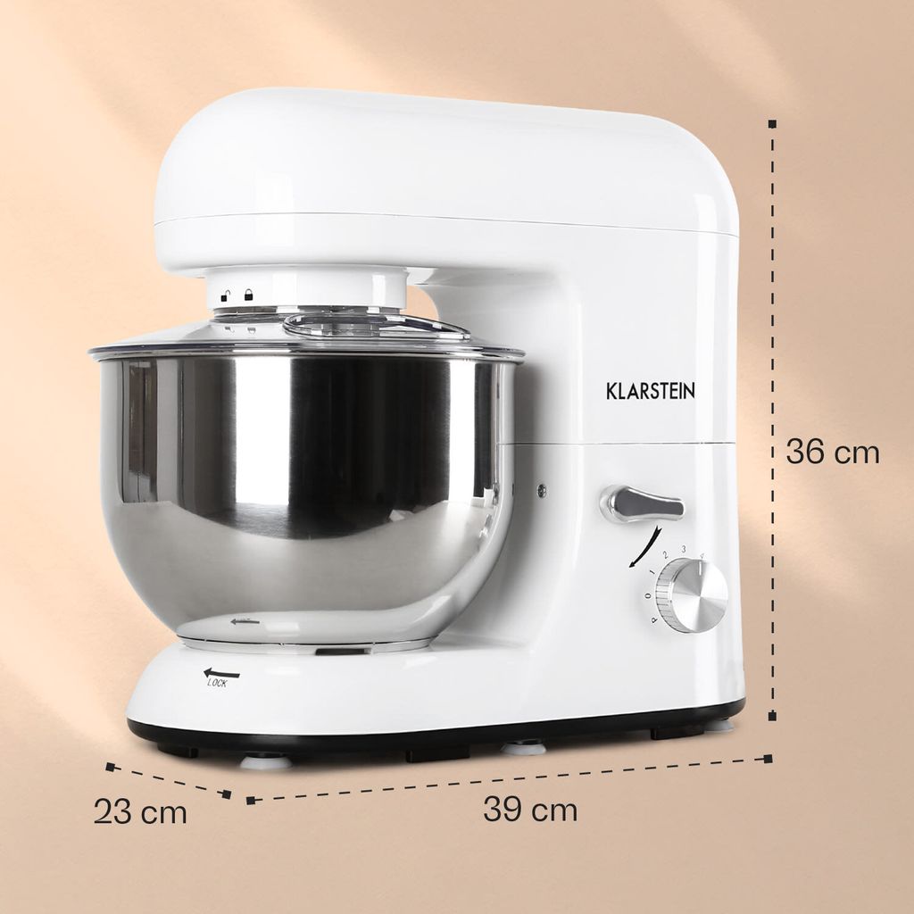 Klarstein Küchenmaschine, Knetmaschine mit 5L Schüssel, Produktbild 6
