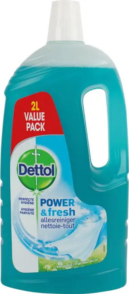 Dettol - Allzweckreiniger dettol Baumwoll fris 2l | Flasche Produktbild 