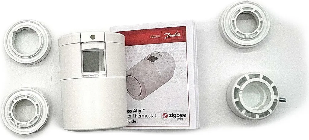 Danfoss Ally Tête Thermostatique Connectée Zigbee 014G2440 - Blanc