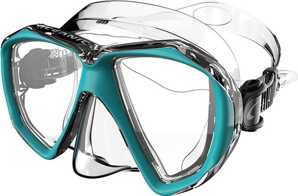 Oceanic Duo Tauchmaske Blau Blau One Size