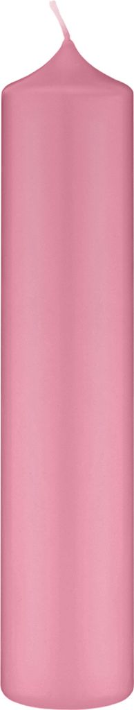 Altarkerzen 10% BW Anteil (Bienenwachs Kerzen) Altrosa 400 x Ø 60 mm, 4 Stück, Kerzen mit Dornbohrung in RAL Kerzengüte Qualität
