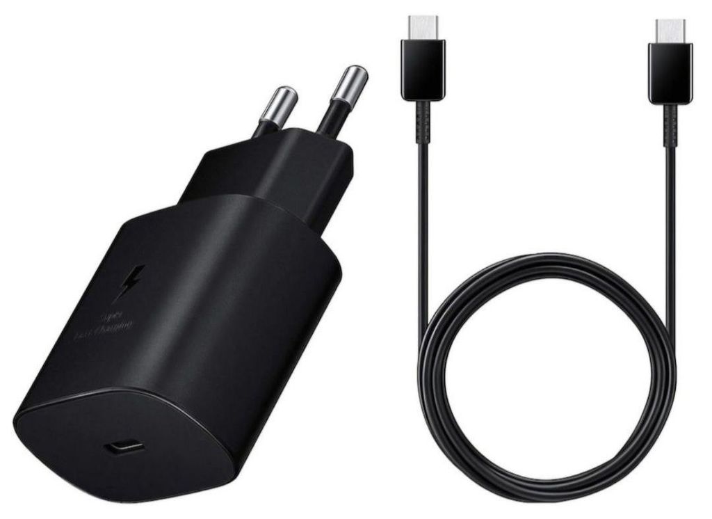 Carico. Rete. Samsung Ep-Ta800Xb Pd 25W Cavo da C a C Nero Immagine del prodotto 