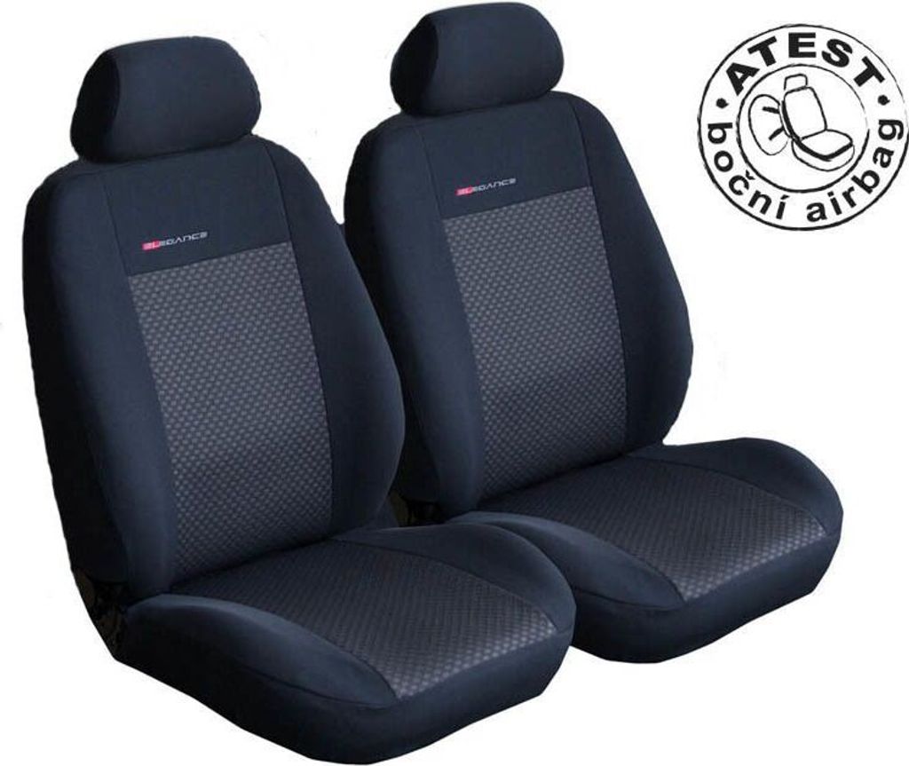 Autopotahy Toyota Corolla Verso II, od r. 2004-2009, černé