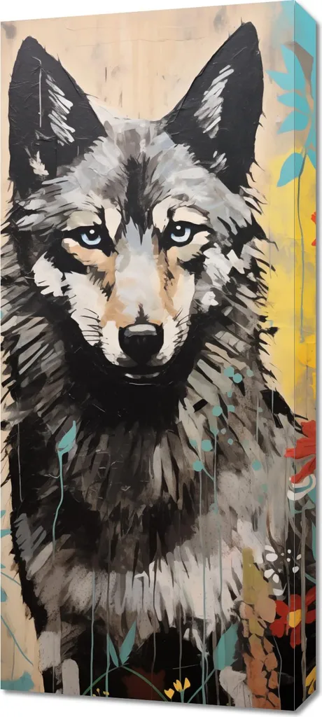 Quadro 40x90 cm Natura Selvaggia: Arredo Design per Soggiorno Moderno