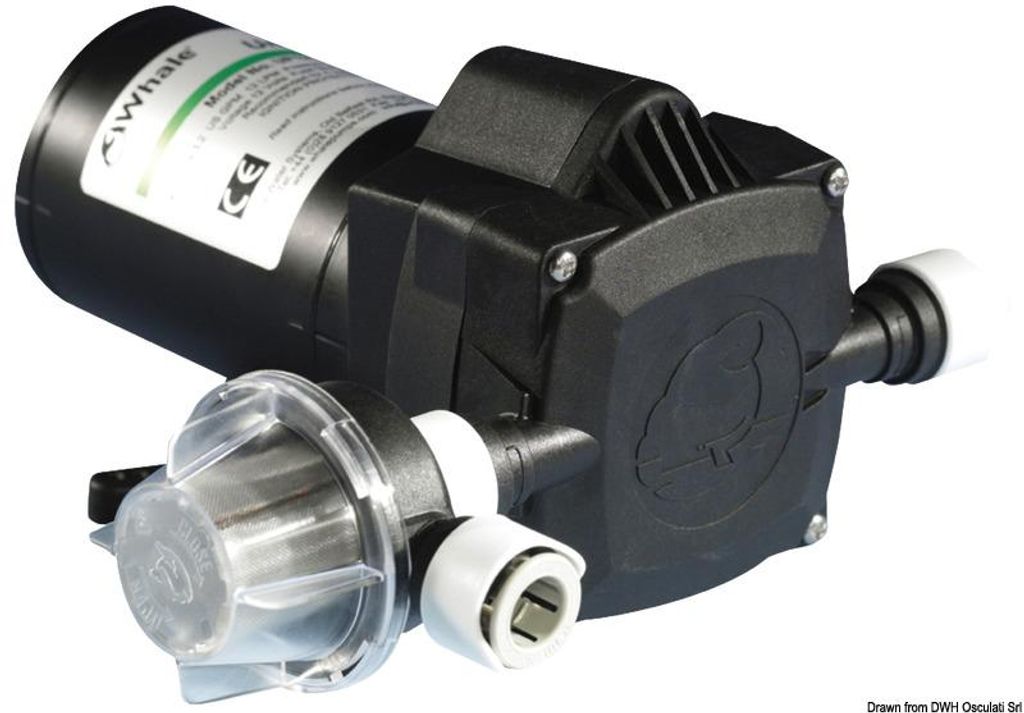 WHALE Universal Frischwasserpumpe 12 l/min 12 V - Osculati 16.700.02