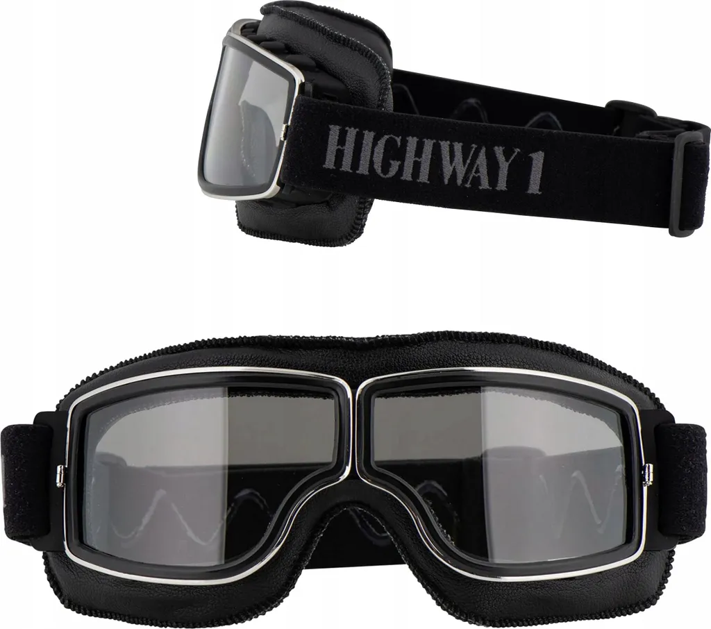 Lunettes moto vintage pour rouler en Custom avec un casque classique