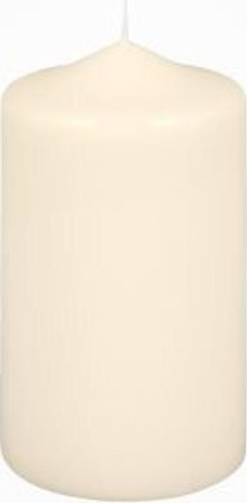 Premium Stumpenkerzen Champagner 120 x 70 mm, 1 Stück Produktbild 