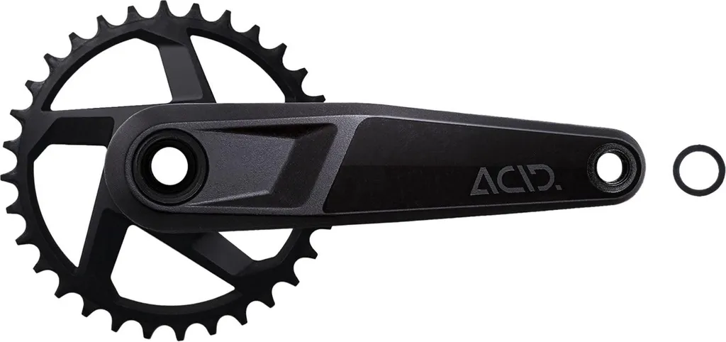 Améliorez votre cadence avec le pédalier Acid Pro 160 mm argenté 32T