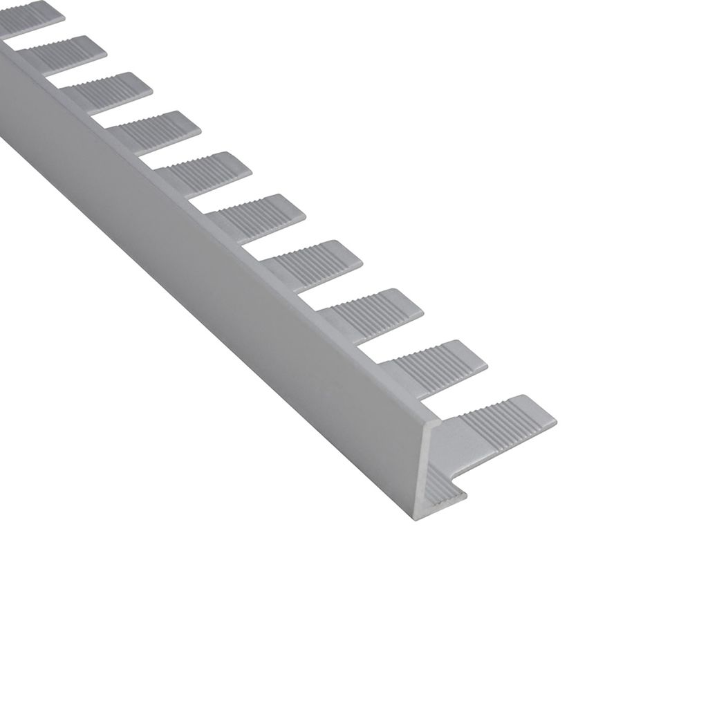Alu L-Profil biegbar Fliesenschiene Schiene silber matt L270cm 8mm
