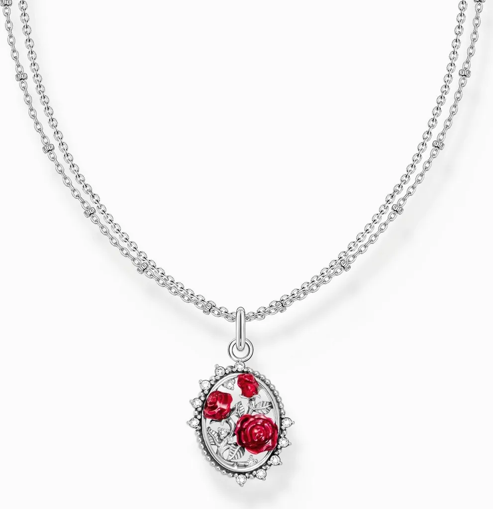 Collier Thomas Sabo KE2302-691-10 True Romance en argent avec zirconium