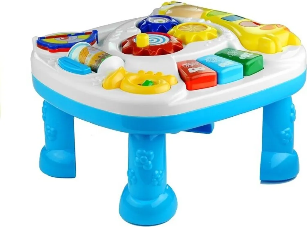 Tableau enfant et table de jeu réversible avec compartiments de rangement