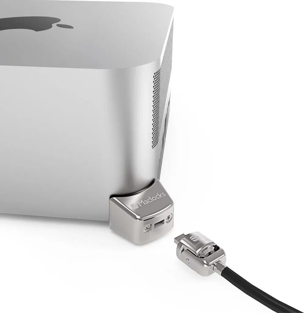 Lucchetto MacBook Compulocks Ledge: Addio Ansia da Furto! Nero/Argento - 2