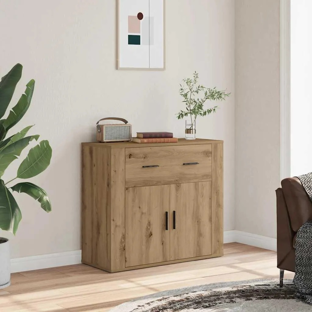 Mobile Credenza 80cm Rovere Artisan vidaXL | Design Minimal e Robusto