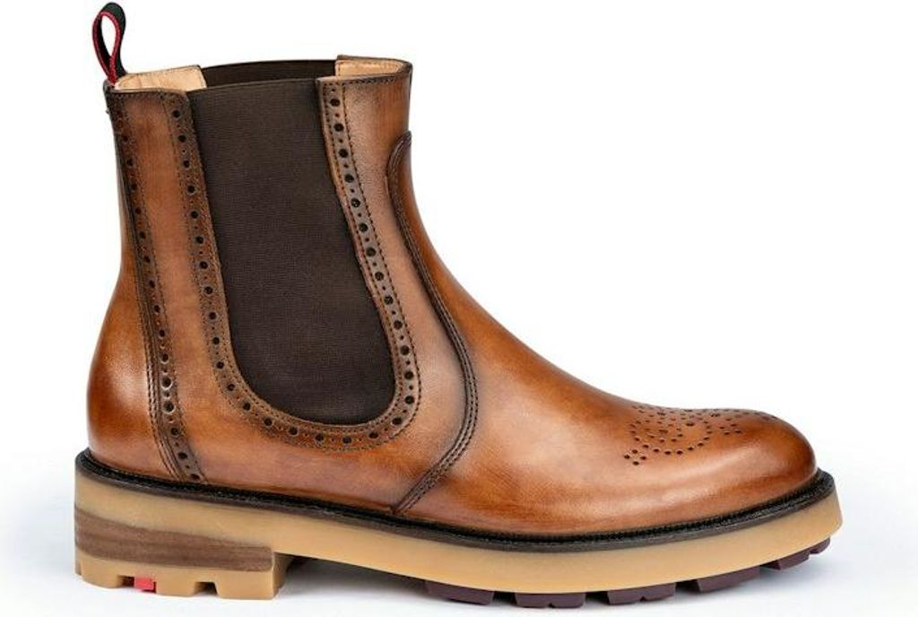 Lloyd Chelsea Boots Hellbraun Glattleder 37,5