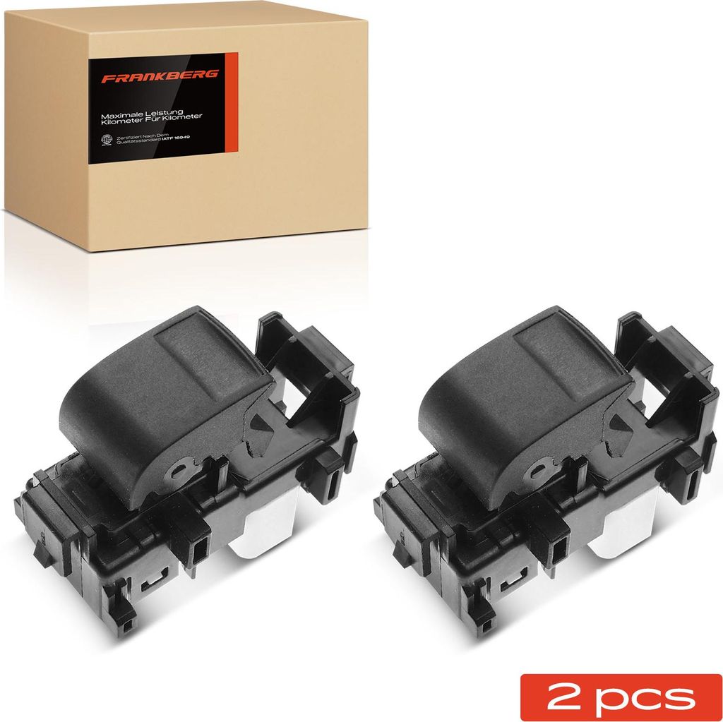 Frankberg 2x Fensterheberschalter für Toyota Auris E18 RAV 4 III IV A3 A4 Yaris Verso