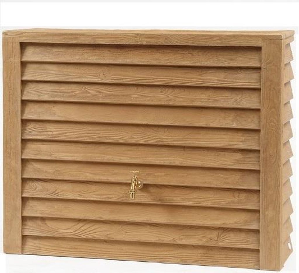 Cuve décorative WOODY - 350 L - bois clair Image du produit 