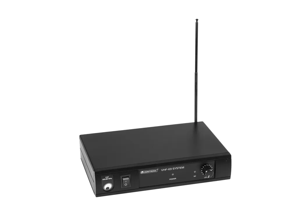 Microfono Wireless Omnitronic VHF-101 214.35MHz per Casa e Feste