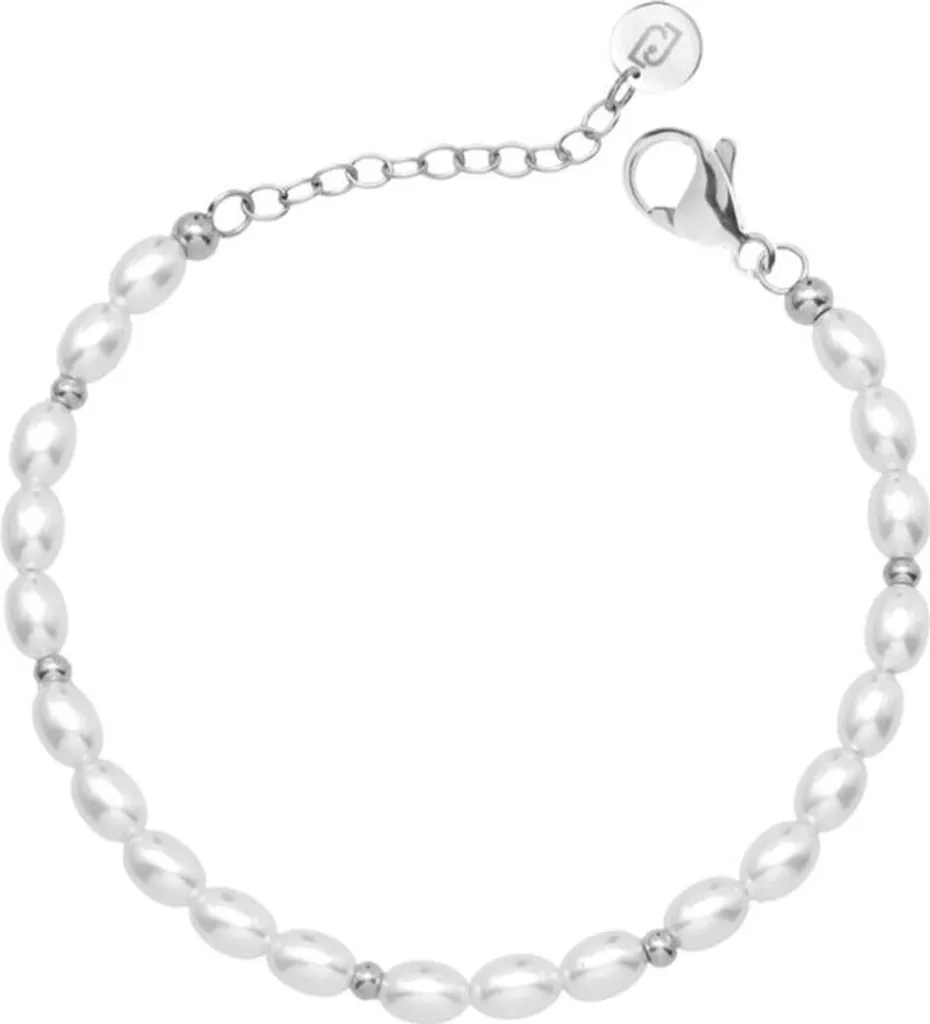 Idee Regalo Donna: Bracciale Liu Jo LJ2847 Bianco in Acciaio