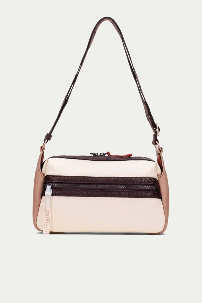 Sac Hispanitas en Cuir BV264725 Beurre-Amande - Finition Artisanale
