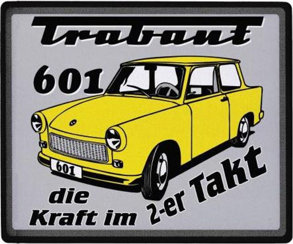 Mousepad Mauspad - TRABANT - Die Kraft im 2-er Takt - 22672 Gr. 24 x 20cm