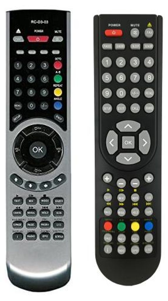 Ersatz Fernbedienung passend für Tevion LCD TV 2411 - Produktbild 