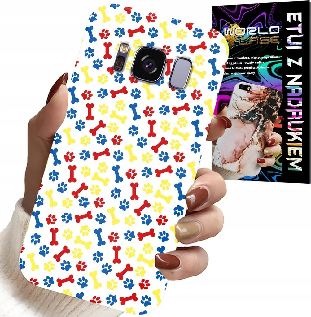 Custodia Samsung S8 Bone Paws Dog Patrol + Pellicola | Protezione Cartoon
